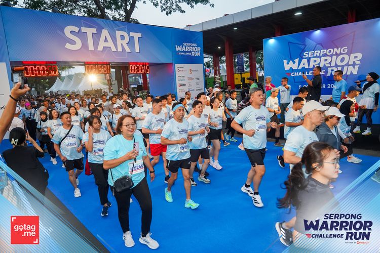 Race photo from SERPONG WARRIOR CHALLENGE RUN