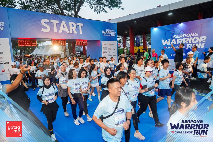 Race photo from SERPONG WARRIOR CHALLENGE RUN