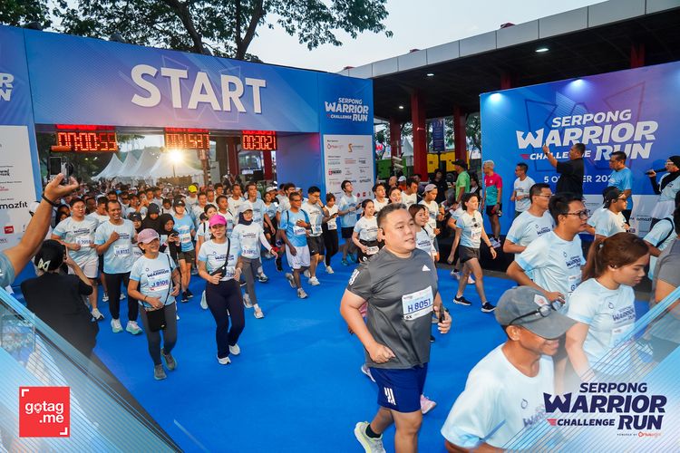 Race photo from SERPONG WARRIOR CHALLENGE RUN