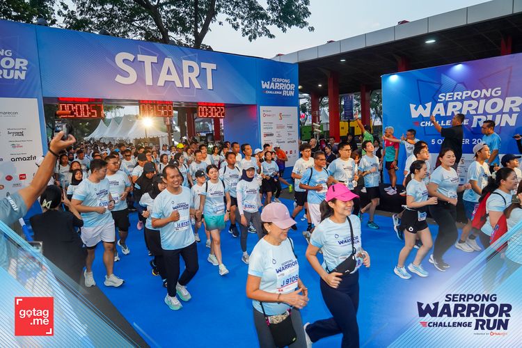 Race photo from SERPONG WARRIOR CHALLENGE RUN