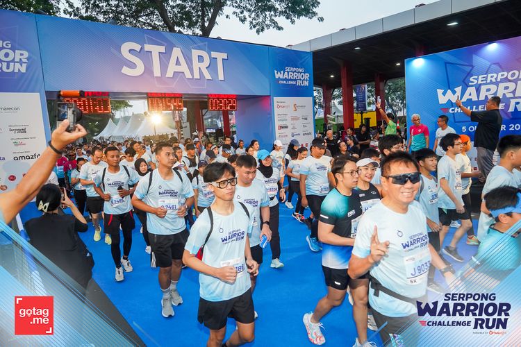 Race photo from SERPONG WARRIOR CHALLENGE RUN