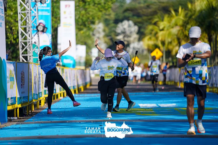 Race photo from Taman Budaya x BOGORUN 2025
