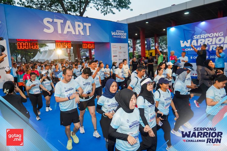 Race photo from SERPONG WARRIOR CHALLENGE RUN