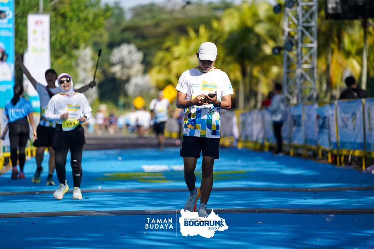 Race photo from Taman Budaya x BOGORUN 2025