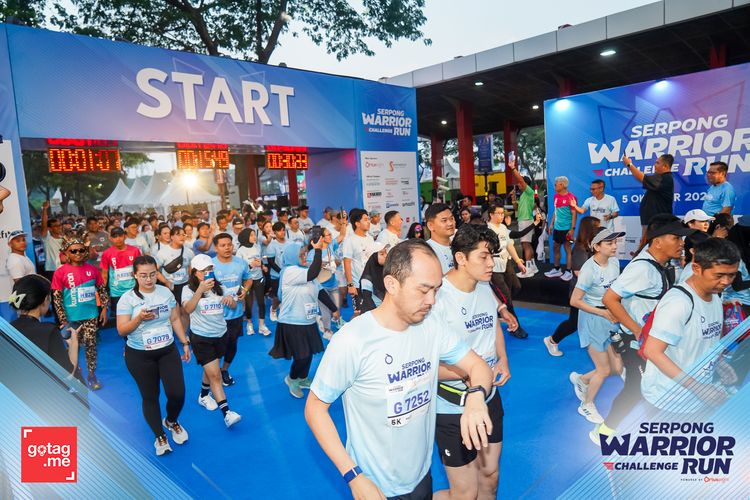 Race photo from SERPONG WARRIOR CHALLENGE RUN