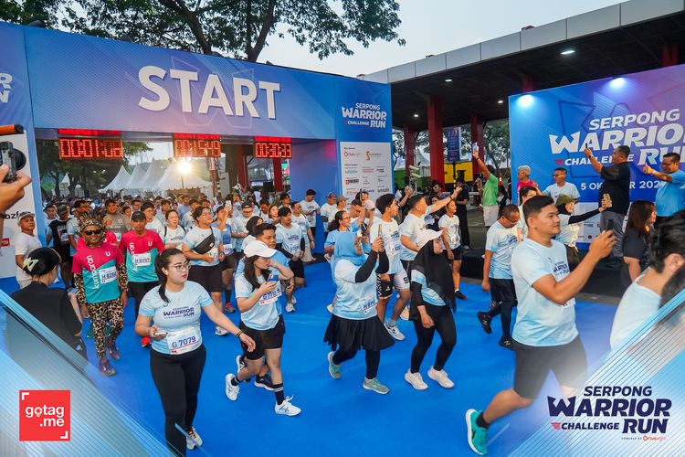 Race photo from SERPONG WARRIOR CHALLENGE RUN