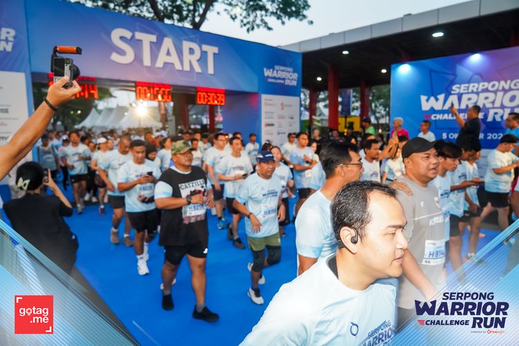 Race photo from SERPONG WARRIOR CHALLENGE RUN