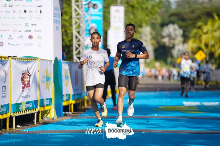 Race photo from Taman Budaya x BOGORUN 2025