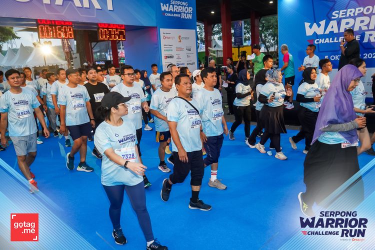 Race photo from SERPONG WARRIOR CHALLENGE RUN