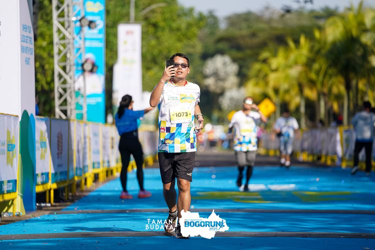 Race photo from Taman Budaya x BOGORUN 2025