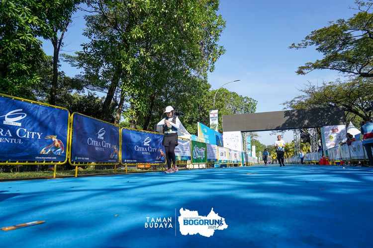 Race photo from Taman Budaya x BOGORUN 2025