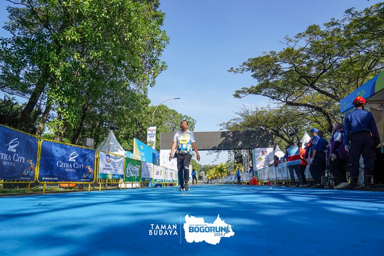Race photo from Taman Budaya x BOGORUN 2025