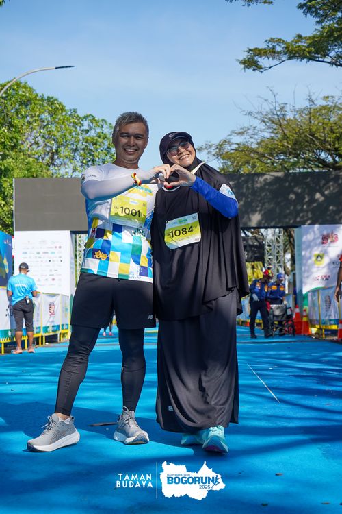 Race photo from Taman Budaya x BOGORUN 2025
