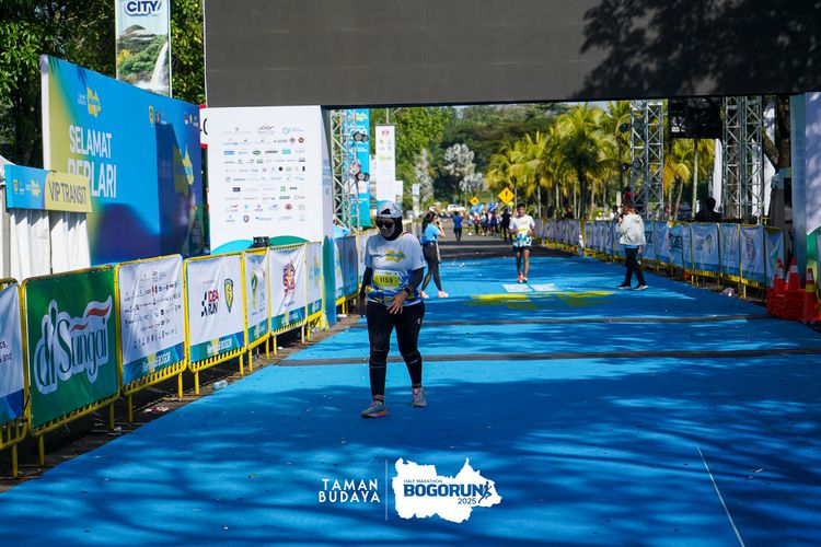 Race photo from Taman Budaya x BOGORUN 2025