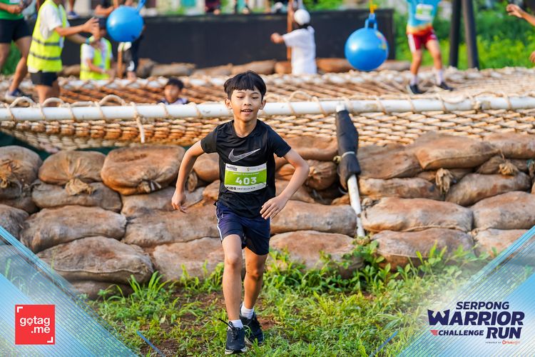 Race photo from SERPONG WARRIOR CHALLENGE RUN