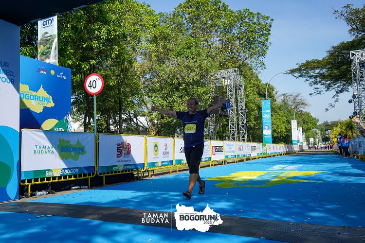 Race photo from Taman Budaya x BOGORUN 2025