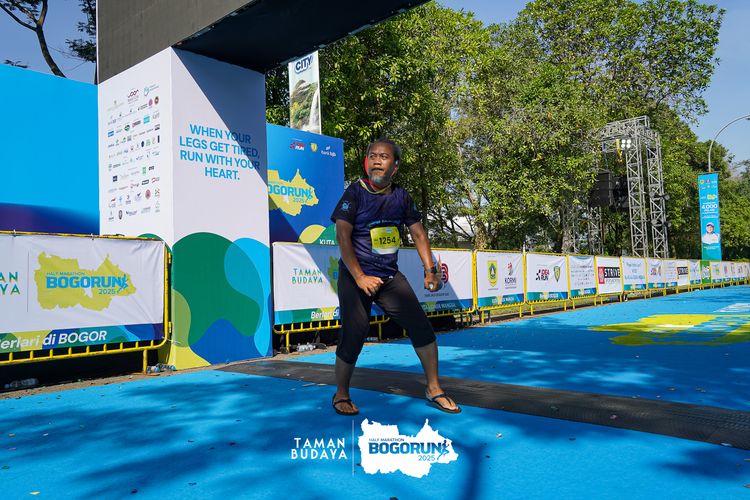 Race photo from Taman Budaya x BOGORUN 2025