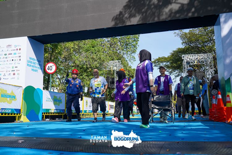 Race photo from Taman Budaya x BOGORUN 2025
