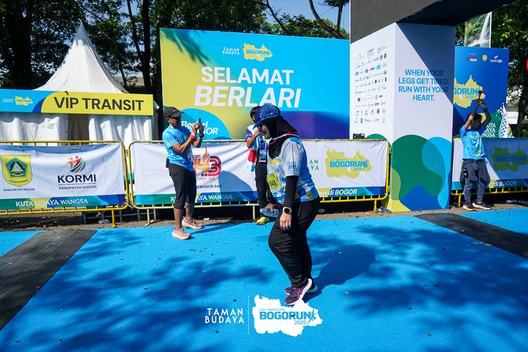 Race photo from Taman Budaya x BOGORUN 2025
