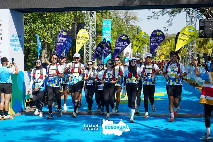 Race photo from Taman Budaya x BOGORUN 2025