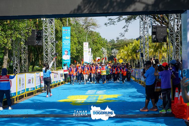 Race photo from Taman Budaya x BOGORUN 2025