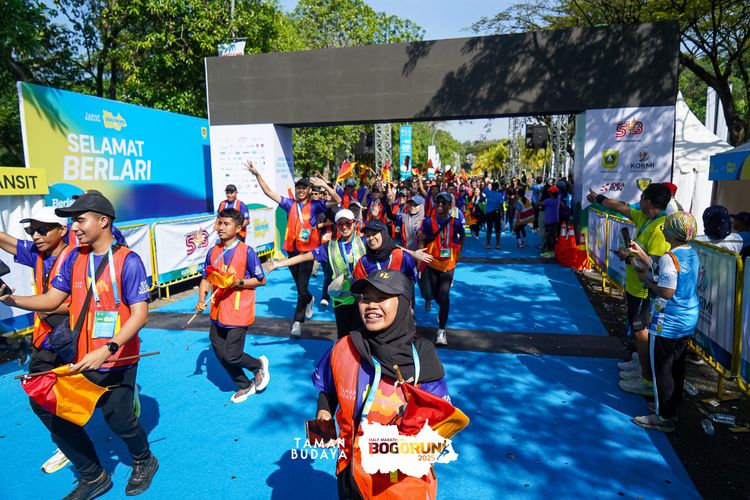 Race photo from Taman Budaya x BOGORUN 2025