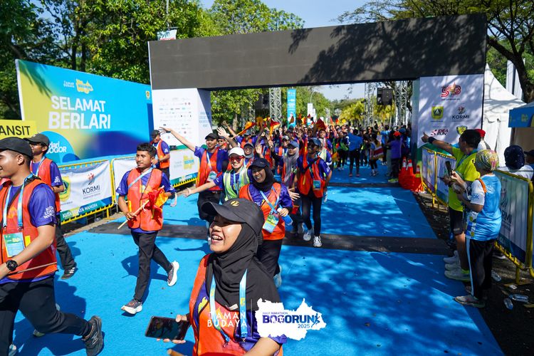 Race photo from Taman Budaya x BOGORUN 2025