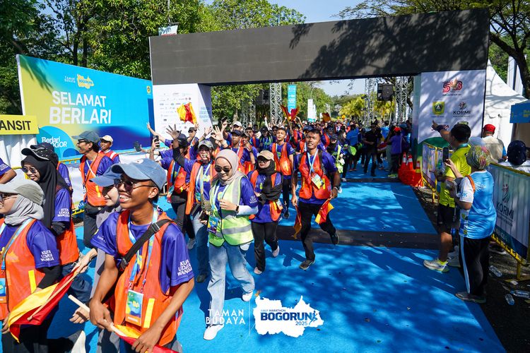 Race photo from Taman Budaya x BOGORUN 2025