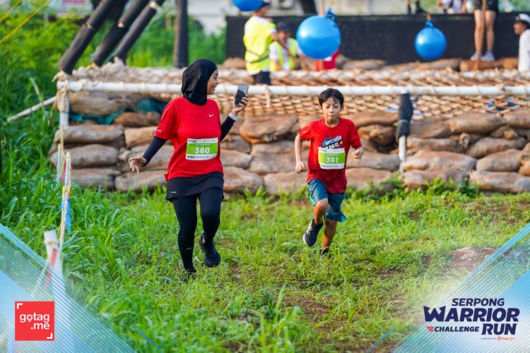 Race photo from SERPONG WARRIOR CHALLENGE RUN