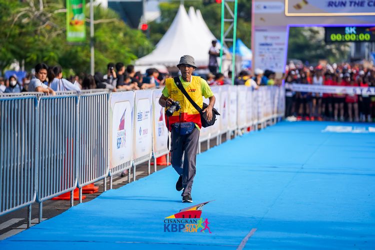 Race photo from CISANGKAN KBP CITY RUN 2025