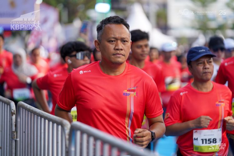 Race photo from CISANGKAN KBP CITY RUN 2025