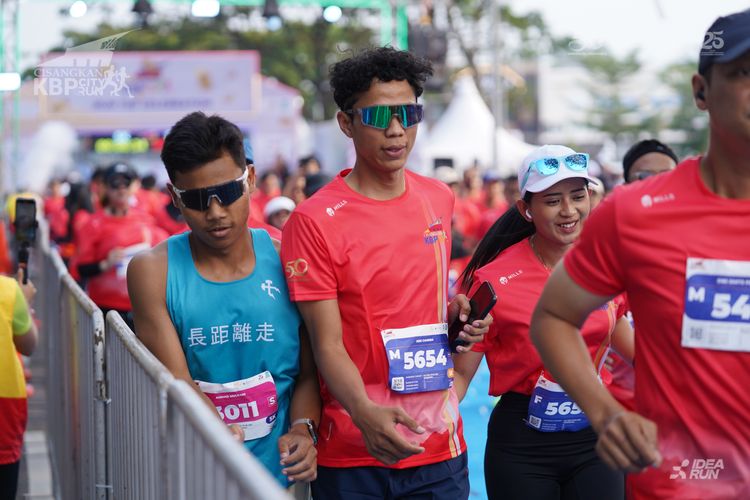 Race photo from CISANGKAN KBP CITY RUN 2025