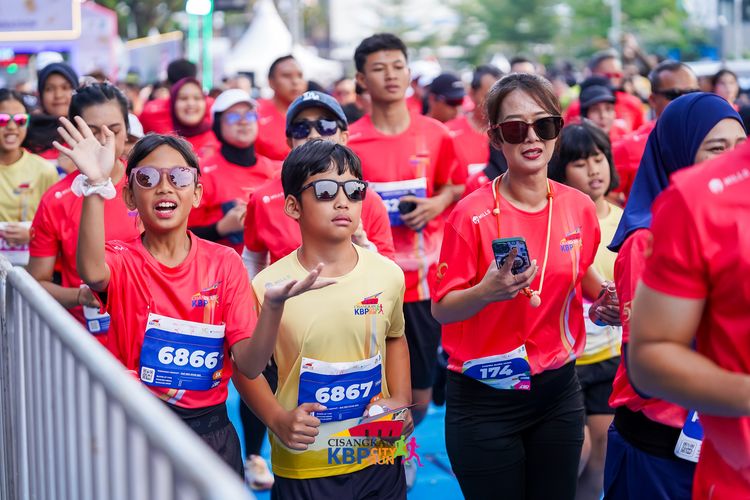 Race photo from CISANGKAN KBP CITY RUN 2025