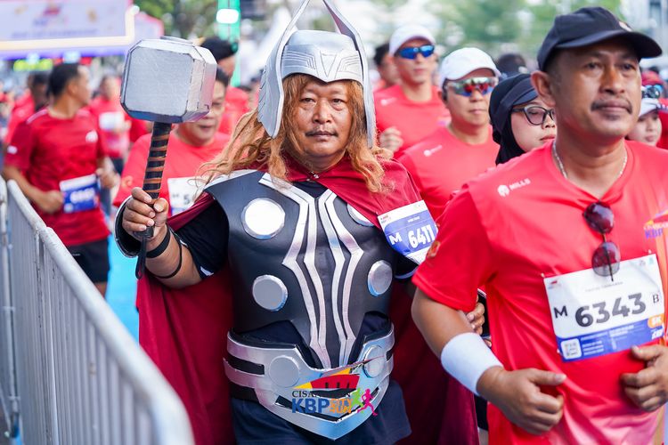 Race photo from CISANGKAN KBP CITY RUN 2025