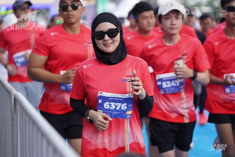 Race photo from CISANGKAN KBP CITY RUN 2025