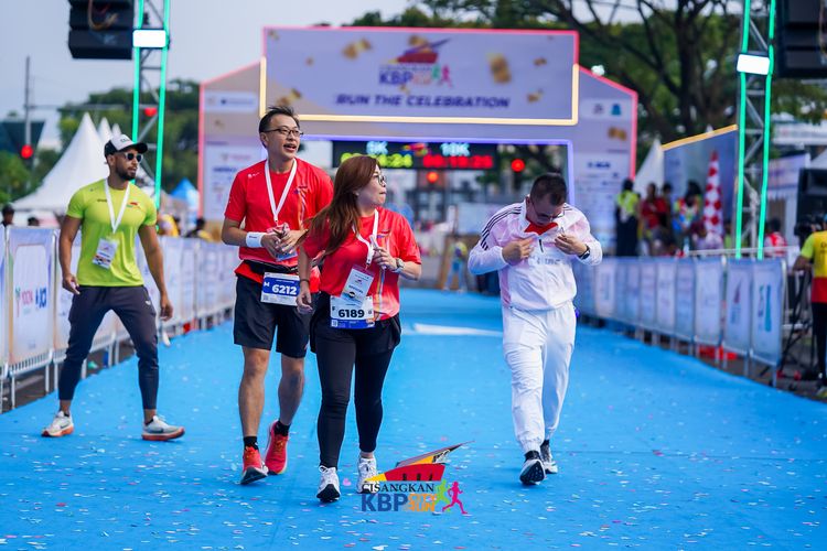 Race photo from CISANGKAN KBP CITY RUN 2025