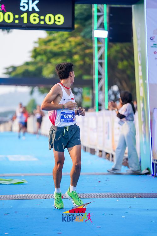 Race photo from CISANGKAN KBP CITY RUN 2025