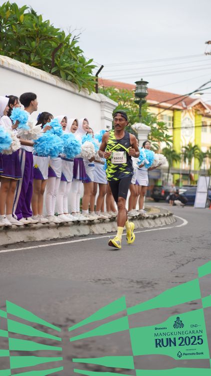 Race photo from Mangkunegaran Run 2025