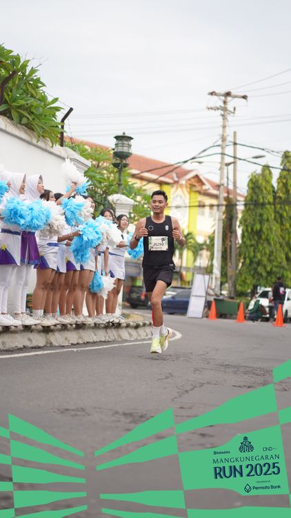 Race photo from Mangkunegaran Run 2025