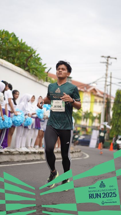 Race photo from Mangkunegaran Run 2025