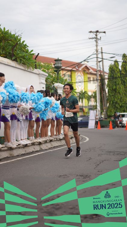 Race photo from Mangkunegaran Run 2025