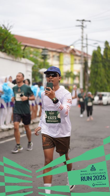 Race photo from Mangkunegaran Run 2025