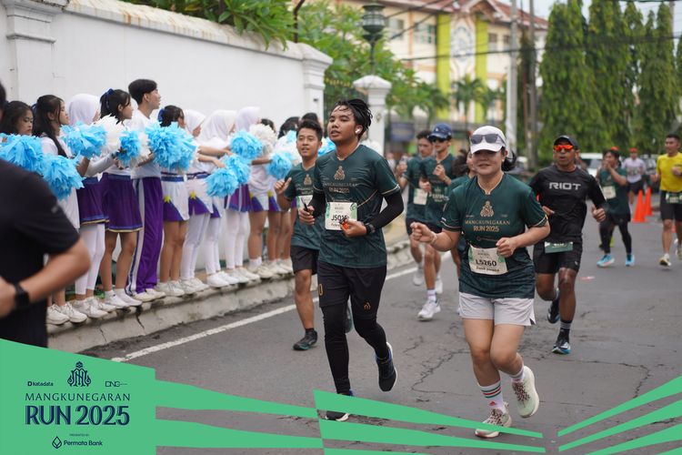 Race photo from Mangkunegaran Run 2025