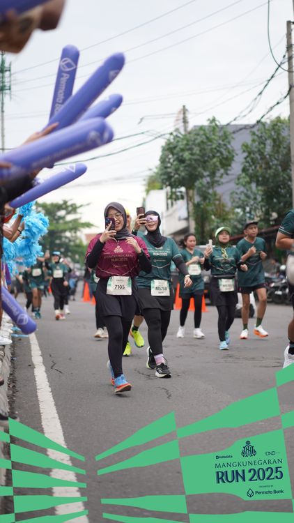 Race photo from Mangkunegaran Run 2025