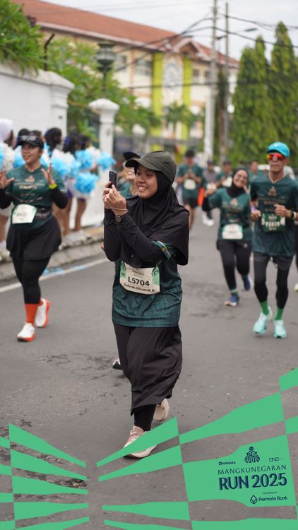 Race photo from Mangkunegaran Run 2025