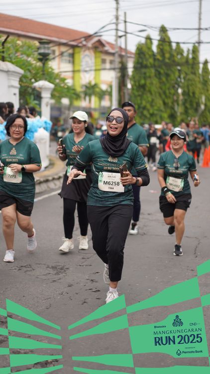 Race photo from Mangkunegaran Run 2025