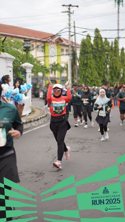 Race photo from Mangkunegaran Run 2025