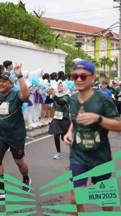 Race photo from Mangkunegaran Run 2025
