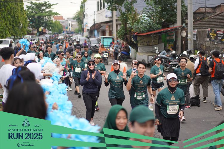 Race photo from Mangkunegaran Run 2025