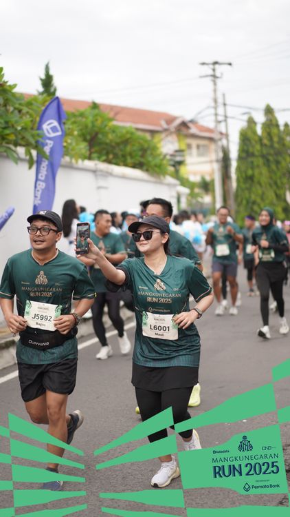 Race photo from Mangkunegaran Run 2025